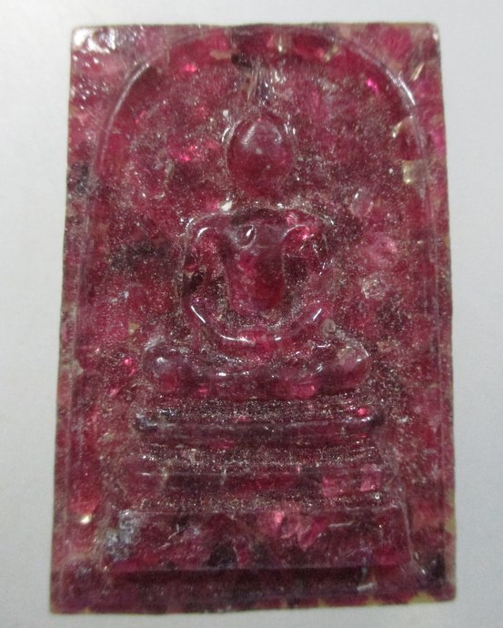๒๐ พระสมเด็จเนื้อพลอยมหาลาภ วัดไทรน้อย จ นนทบุรี