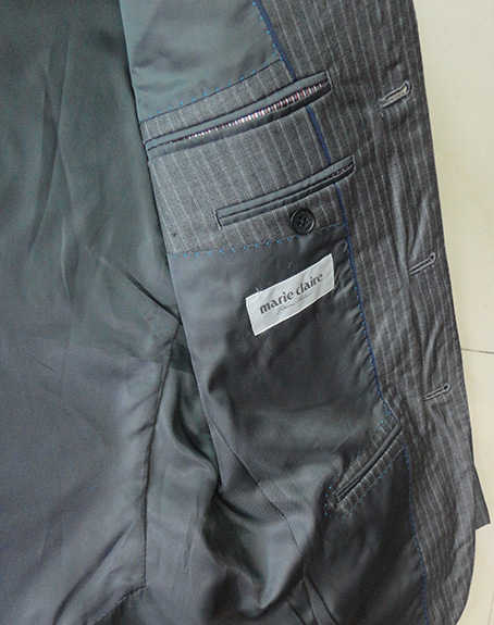 สูท marie claire ของแท้ แบรนด์ดัง เนื้อผ้าดี มีซับใน แบบสวยดูดี เกือบเหมือนใหม่ ใช้ woven ของ Italy