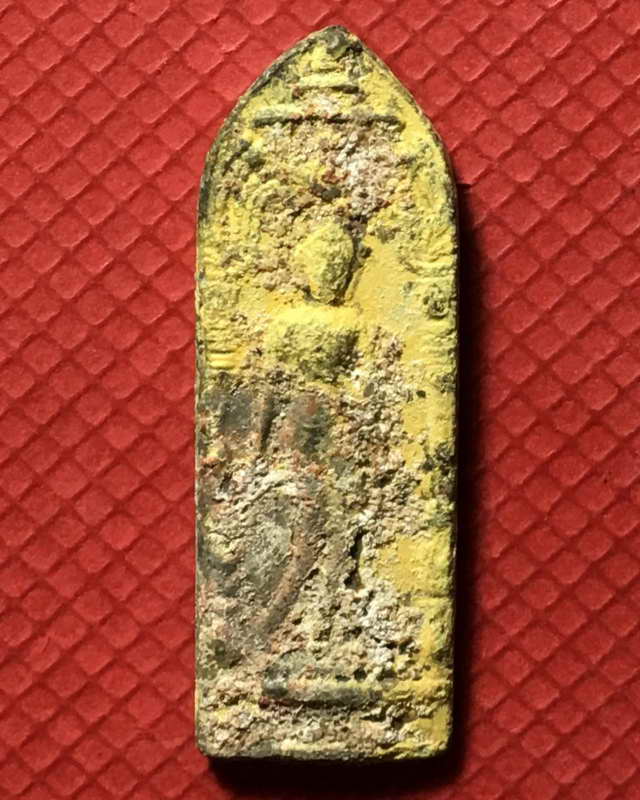 พระลีลาสองหน้าวัดเขาจอมคีรีนาคพรตหลวงปู่ศุขปลุกเสกปี2461