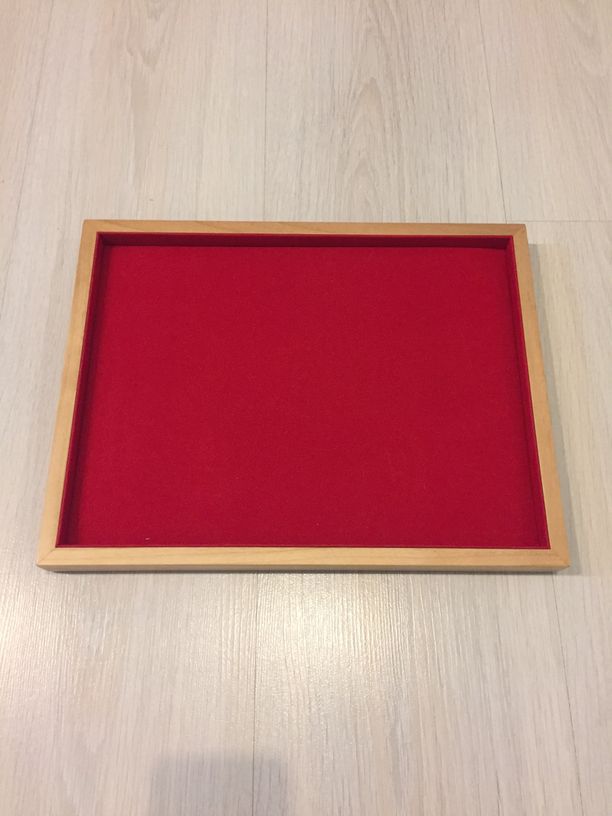 ถาดไม้สวยๆ สำหรับโชว์พระ