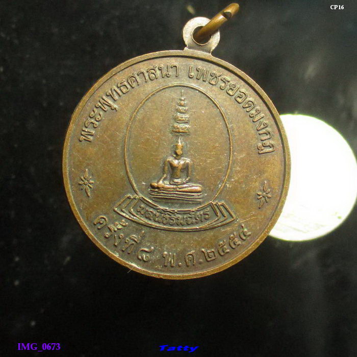 เหรียญธรรมจักร เพชรยอดมงกุฏ ครั้งที่ 8 ปี  2554 (เหรียญแจกแข่งขันทางวิทยาศาสตร์เพชรยอดมงกุฏ)