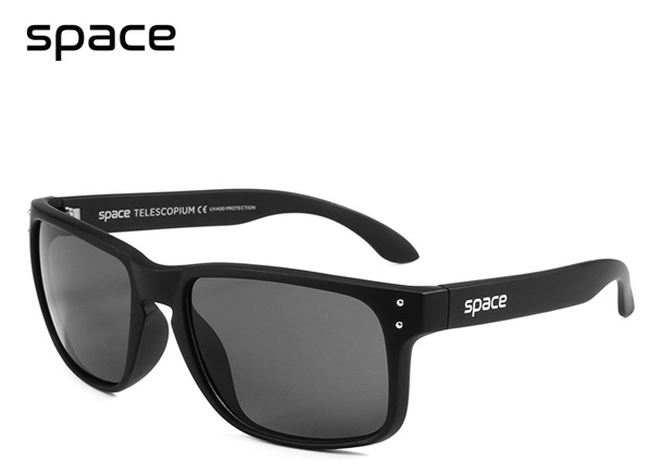 แว่นกันแดด Space แท้ ของใหม่ ดีไซน์แนวสปอร์ต สวยเท่ห์ เลนส์ UV400 PROTECTION พร้อมซองและผ้าเช็ด 