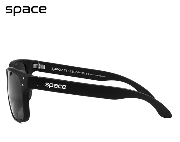 แว่นกันแดด Space แท้ ของใหม่ ดีไซน์แนวสปอร์ต สวยเท่ห์ เลนส์ UV400 PROTECTION พร้อมซองและผ้าเช็ด 