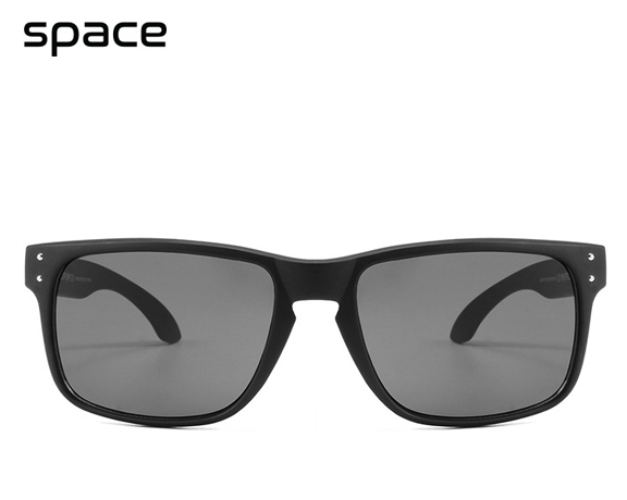 แว่นกันแดด Space แท้ ของใหม่ ดีไซน์แนวสปอร์ต สวยเท่ห์ เลนส์ UV400 PROTECTION พร้อมซองและผ้าเช็ด 