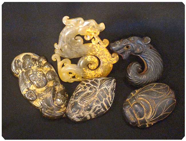 *จี้หินสัญลักษณ์มงคล-จั๊กจั่น*