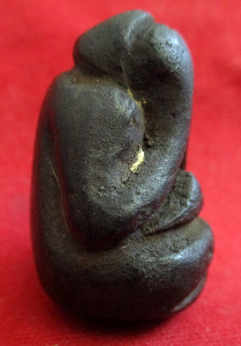 พระปิดตาพิมพ์ปั้น เนื้อผงคลุกรัก หลวงพ่อแก้ว วัดปากทะเล