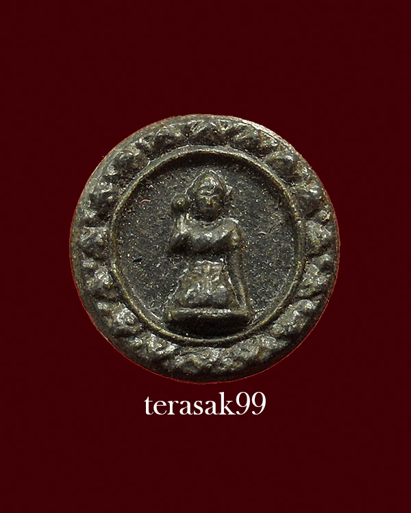 นางกวักจันทร์ลอย หลวง่พอเปิ่น วัดบางพระ ออกวัดโคกเขมา ปี2509 ราคาเบาๆ