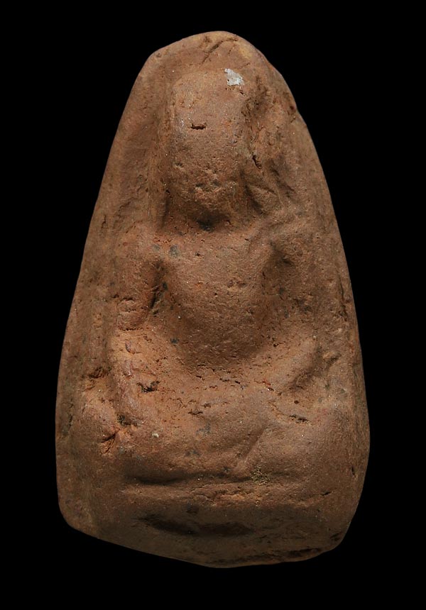 พระอู่ทอง เนื้อดิน กรุวัดคู้ยางใหญ่ จ.กำแพงเพชร พิมพ์หายาก