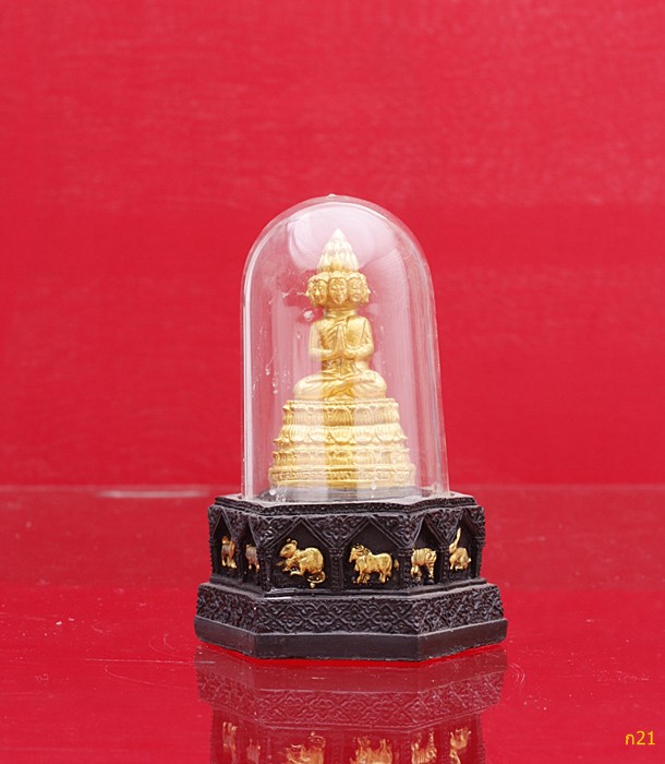 พระบูชาเศรษฐีนวโกฏิ ขนาดตั้งหน้ารถ