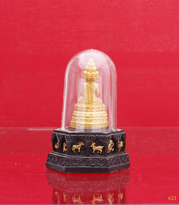 พระบูชาเศรษฐีนวโกฏิ ขนาดตั้งหน้ารถ