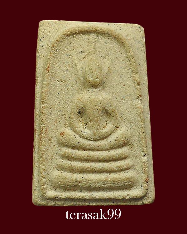 พระสมเด็จฐานสามชั้น กรุต้นพิกุล หลวงพ่อกวย วัดโฆษิตาราม ชัยนาท สวยๆหายาก