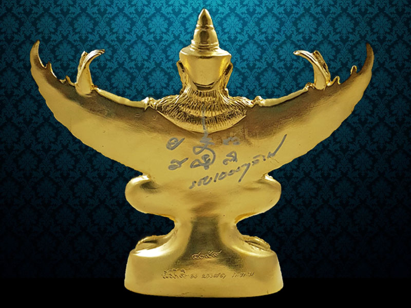 พญาครุฑอาจารย์วราห์ วัดโพธิ์ทอง ขนาดบูชา มหาบารมี