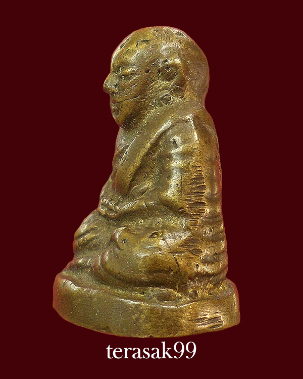 รูปหล่อหลวงพ่อเงิน บางคลาน หลวงพ่อเตียง วัดเขารูปช้าง สร้างปี2500 สวยๆ(2)