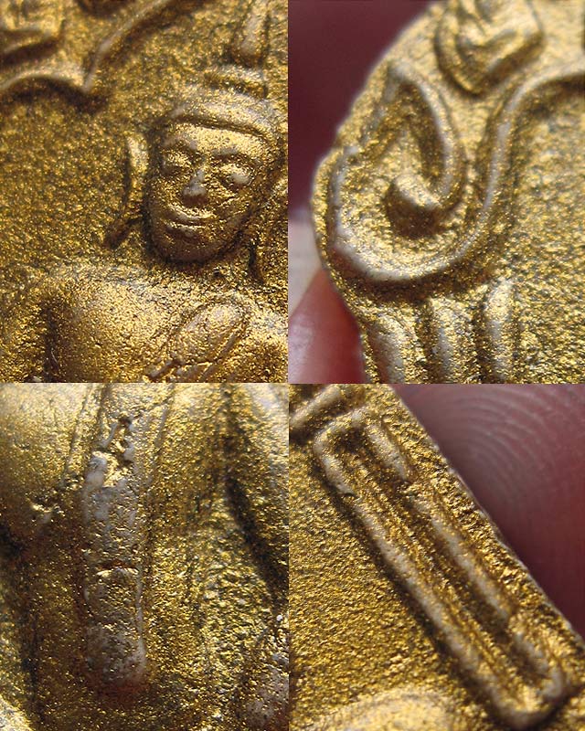 ขุนแผนผ้าป่า พ.ศ.2546 เนื้อชมพู ตะกรุดเงินคู่ ทาทอง หลวงพ่อสาคร มนุญโญ วัดหนองกรับ จ.ระยอง