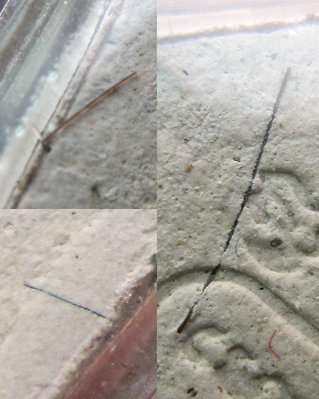 พระขุนแผนพลายคู่บารมี ผสมเกศา หลวงพ่อสาคร มนุญโญ วัดหนองกรับ จ.ระยอง พ.ศ.2547 เลี่ยมพร้อมใช้ 