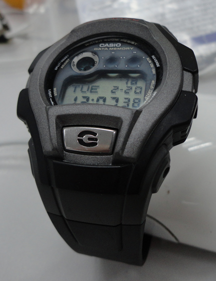 เริ่มวัดใจถูกๆ !! นาฬิกา G-SHOCK ของแท้ Dual Display Times Metallic Gray