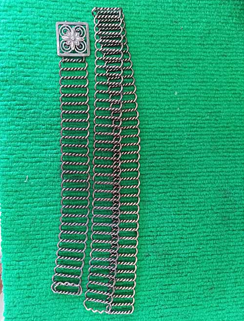 เข็มขัดเงิน มือ 2 งานเก่า