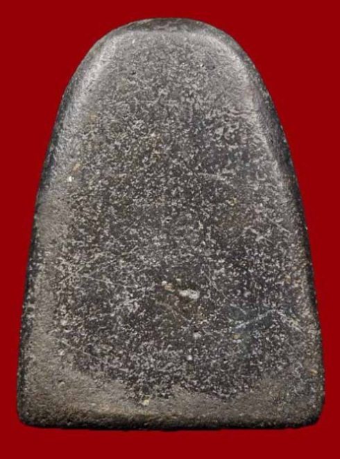 พระพิมพ์บัวเล็บช้าง เนื้อดิน กรุวัดชนะสงคราม กรุงเทพฯ 