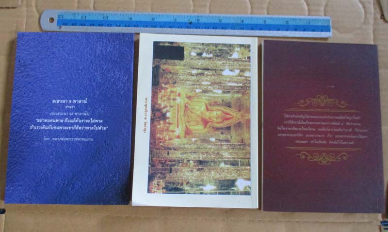 หนังสือธรรมมะ หลวงพ่อฤาษีลิงดำ 3 เล่ม ชุดที่2