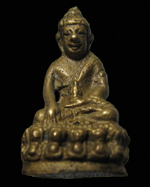 พระกริ่งวิเศษชัยชาญ วัดวิเศษไชยชาญ จ.อ่างทอง ปี 2518 " ก้นอุดเทียนชัย " หลวงปู่โต๊ะ ปลุกเสก