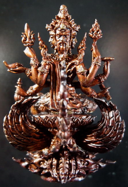 พระพรหมธาดามหาเศรษฐี "รุ่นบุญเศรษฐี" หลวงปู่ยูร ญาณวิโร วัดหนองป่าหมาก จ.สระแก้ว ขนาดห้อยคอ สวยครับ