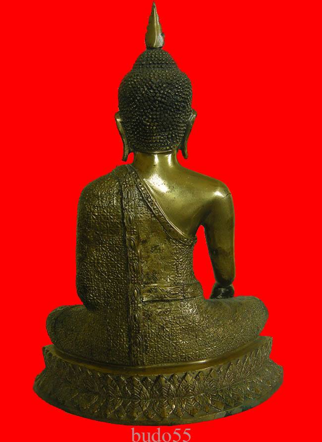 พระบูชาอู่ทอง ปางมารวิชัย ชนะมาร(ย้อนยุค)