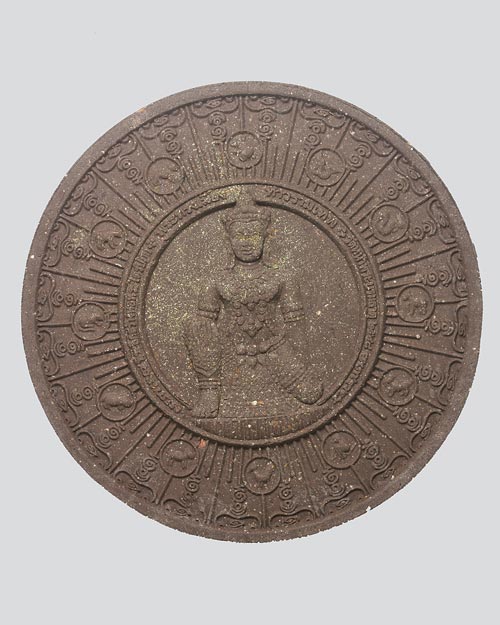 จตุคามรามเทพ รุ่น พระเสื้อเมือง พระทรงเมือง จ.นครศรีธรรมราช ปี 2548 เนื้อน้ำตาล 5 CM. พร้อมกล่องเดิม