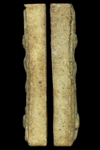 พระสมเด็จ หลังพระสิวลี หลวงพ่อกวย วัดโฆสิตาราม จ.ชัยนาท เนื้อผง พิมพ์ใหญ่(เอวเล็ก) ปี 2515