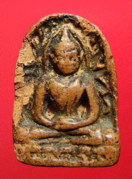 พระซุ้มกอ เนื้อดิน ไม่ทราบที่