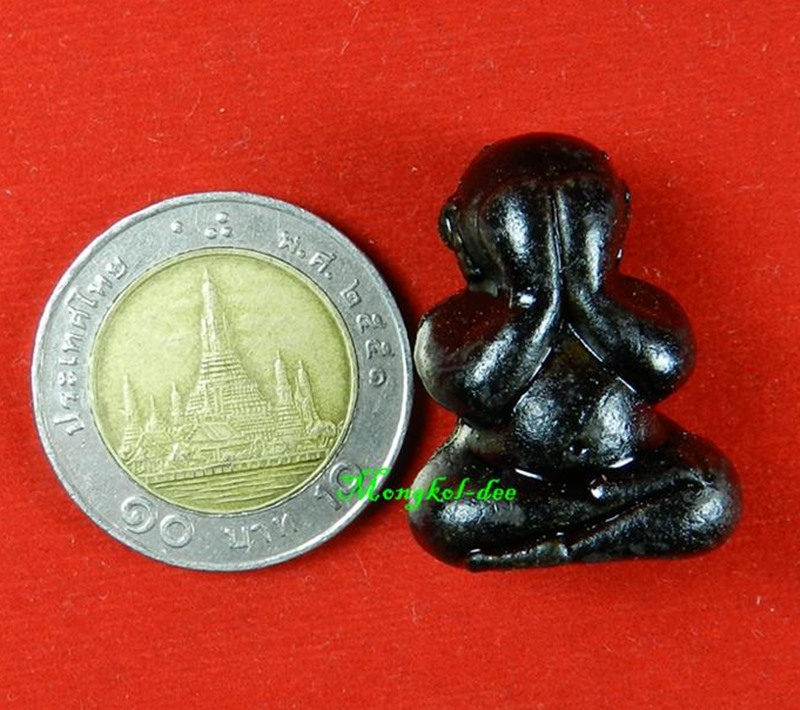 พระปิดตาภัควัมบดี ศรีมหาลาภ เนื้อผงพุทธว่าน108จุ่มรัก ลพ.รักษ์ อนาลโย วัดสุทธาวาส#3