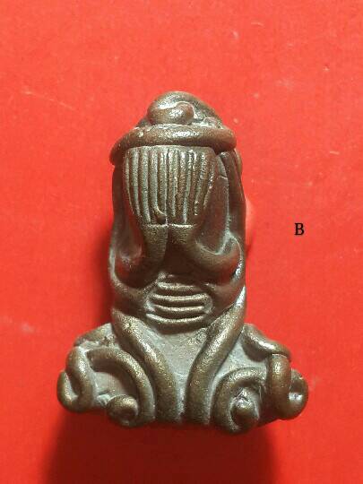 เคาะเดียว พระปิดตามหาอุตยันต์ยุ่ง (พิมพ์นะหัวเข่า) หลวงพ่อเกตุ วัดเกาะหลัก ปี 2534 จ.ประจวบคิรีขันธ์