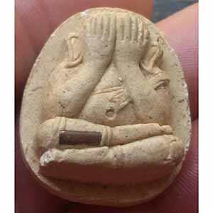 พระปิดตา รุ่นรวยรุ่งเรือง ฝังตะกรุด 1 ดอก หลวงปู่เรือง อาภัสสะโร วัดเขาสามยอด จ.ลพบุรี