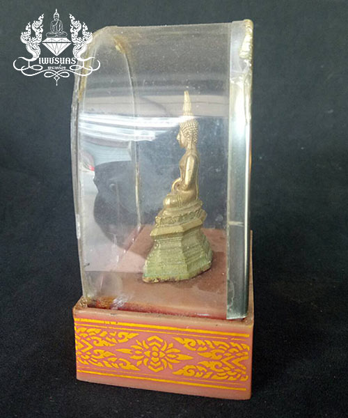 หลวงพ่อพระใส ตั้งหน้ารถ วัดโพธิ์ชัย จ.หนองคาย ปี2537 ครอบเดิม