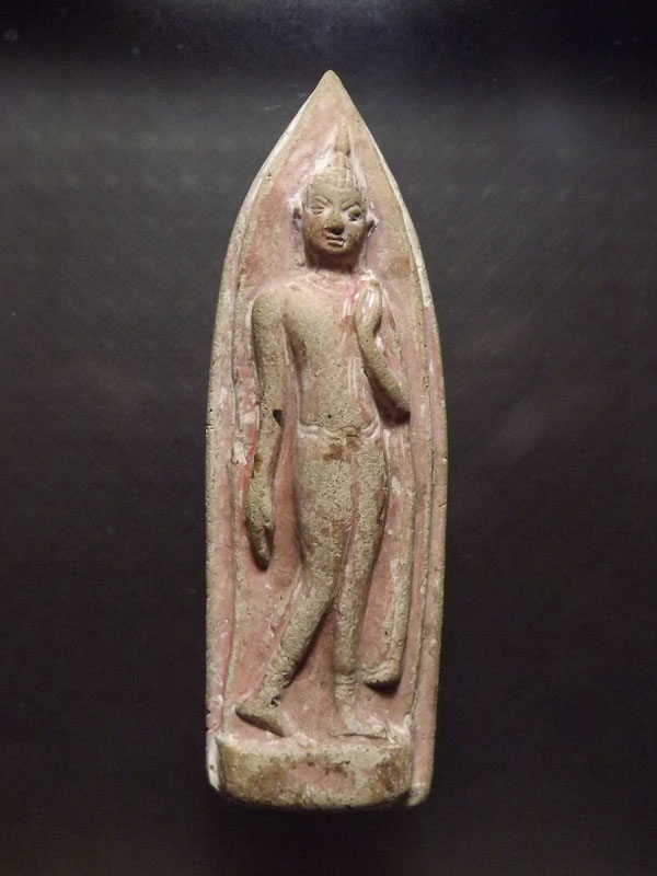 พระลีลาเนื้อดิน กรุวัดถ้ำหีบ จ.สุโขทัย