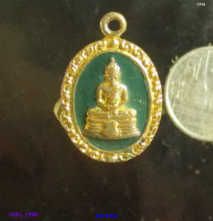 หลวงพ่อโสธร จิ๋ว ลงยา ไม่ทราบปี