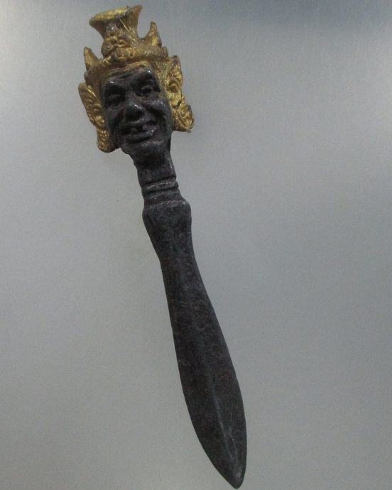 ๒๐ พระขรรค์ ด้ามปู่ฤาษี  จาร