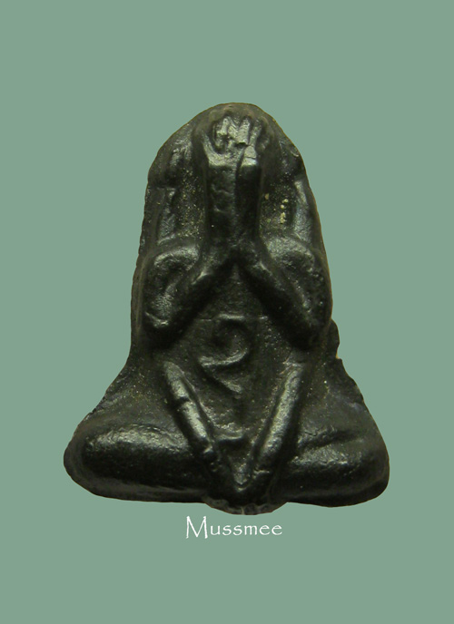  พระปิดตาเนื้อเมฆพัต หลวงพ่อดิ่ง วัดบางวัว "พิมพ์จิ๋ว หน้าอุ หลังมะ พระสวยยยยยยยยยยยยย