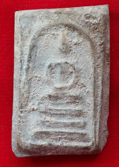 พระสมเด็จ กรุวัดบึงพระยาสุเรนทร์ พิมพ์ฐานแซม เนื้อผง กทม.(กรุใหม่)98 Sr