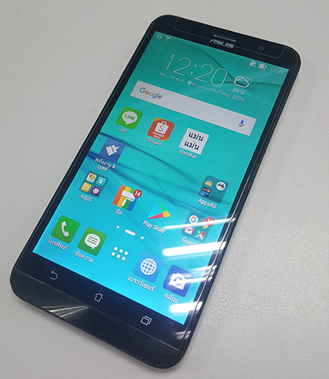 มือถือ ASUS Zenfone GO หน้าจอ 5.5 นิ้ว 16GB  สีขาว สวยแจ่ม พร้อมเคสใส