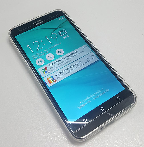 มือถือ ASUS Zenfone GO หน้าจอ 5.5 นิ้ว 16GB  สีขาว สวยแจ่ม พร้อมเคสใส