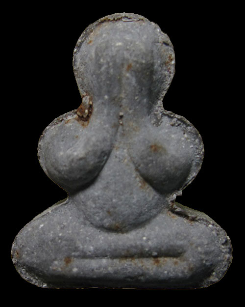 พระปิดตาหลังยันต์อุ หลวงปู่เอี่ยม ปฐมนาม วัดสะพานสูง ปี 2535 เข้า 2 พิธี