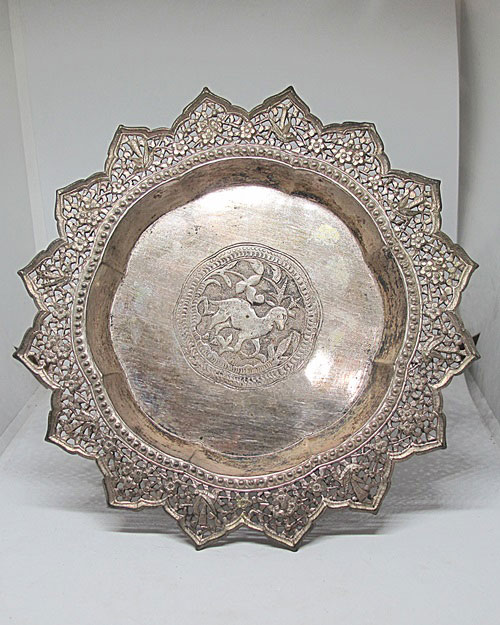 พานเงิน นน. 275.9 กรัม 