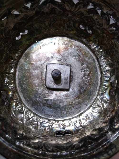 พานเงิน นน. 275.9 กรัม 