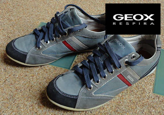 รองเท้าสนีคเกอร์ GEOX รองเท้าเพื่อสุขภาพ ของแท้ แบ่งปันกันไปอบ่างถูก ของใหม่ราคา 8,000 กว่าๆครับ