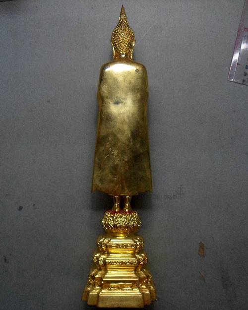 พระบูชาหลวงพ่อบ้านแหลม วัดเพชรสมุทรวรวิหาร(วัดบ้านแหลม) จ.สมุทรสงคราม รุ่นฉลอง200ปี สร้างปี2525 หายา