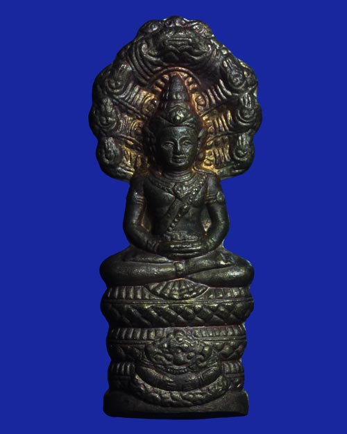 จตุคามรามเทพ นาคปรก รุ่นจ้าวทะเลใต้ สึนามิ ปลุกเสกเทวา ณ ถ้ำเขาอ้อ 30 มกราคม 2548 