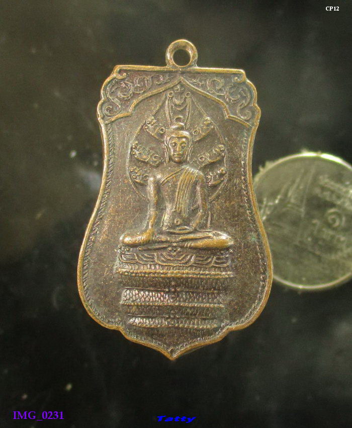 พระนาคปรก หลวงพ่อทอง วัดหลักห้า ยะลา ปี 2536