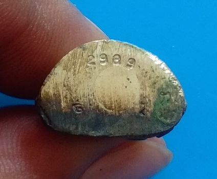 เนื้อเงิน พระกริ่งหลวงพ่อทวด รุ่นสร้างวิหาร วัดทรายขาว จ.ปัตตานี ปี ๒๕๓๗