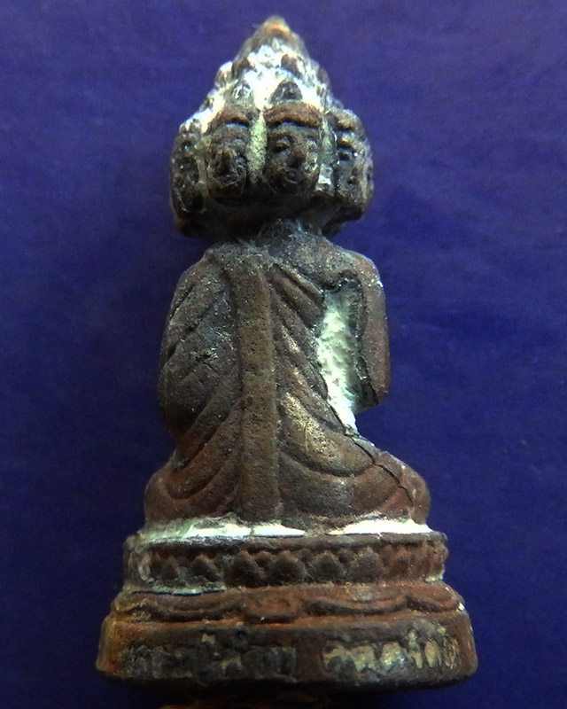 17.พระเศรษฐีนวโกฏิ เทพประทานทรัพย์ หลวงปู่คำบุ วัดกุดชมภู เนื้อทองทิพย์ ตอกโค้ด+เลข พร้อมกล่องเดิม