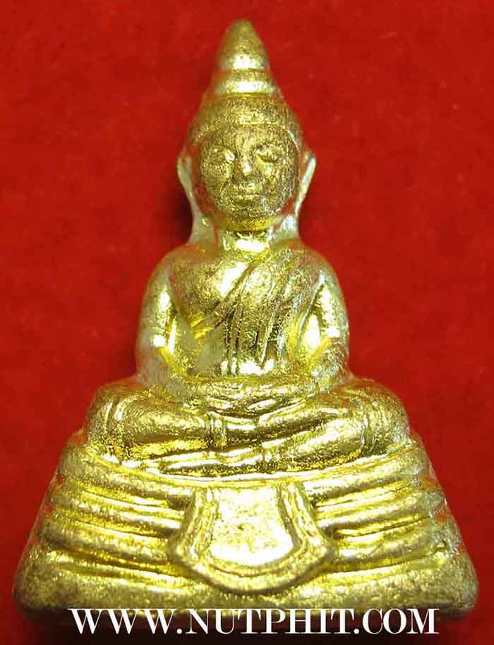 รูปหล่อเล็กพระพุทธโสธร-พระพุทธชินราชน้ำทองกระจายสวยยังกะพระทองคำ*211